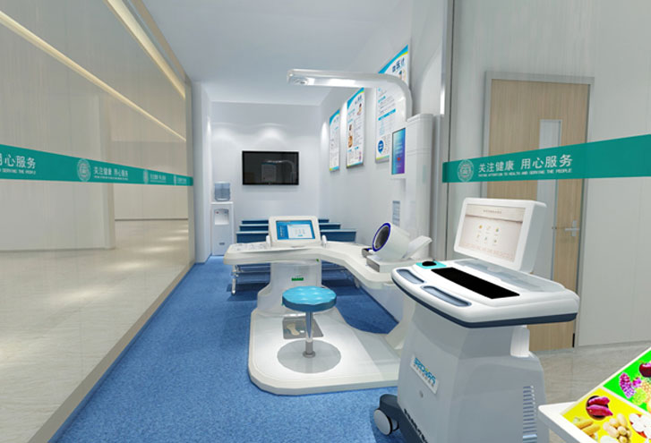洸河社区卫生服务中心全景展示图